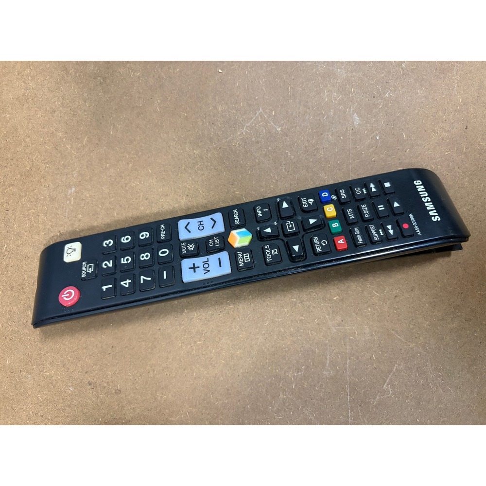 Samsung‎ AA59-00580A TV Remote Control for Smart LED LCD TV Black Genuine OEM